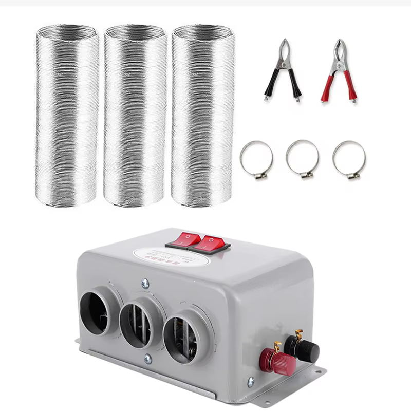 Chauffage électrique pour voiture, 12V, 24V, 800W, ventilateur de refroidissement, sèche-linge élect