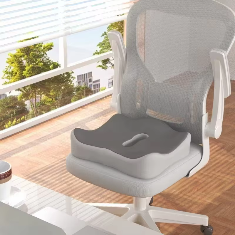 Coussin en mousse à mémoire de forme pour chaise de bureau, chaise d'étudiant, siège de voiture, sou