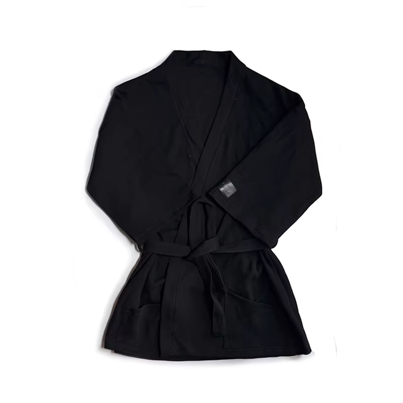 Peignoir Kimono en Coton pour Homme, Pyjama Décontracté, Vêtements de Nuit Sexy, Lingerie Solide