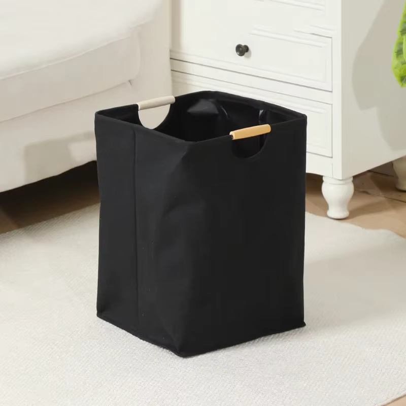 Panier à linge Portable, panier de rangement pour vêtements sales avec poignée, grande capacité, pan