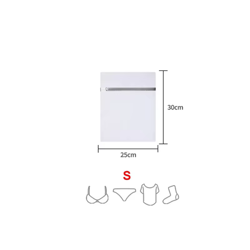 Sac à linge ménage maille Fine vêtements nettoyage organisateur pochette réutilisable Machines à lav