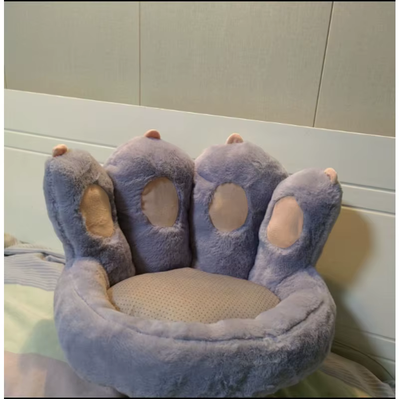 Coussin de sol Patte de Chat – Canapé paresseux en peluche pour Tatami, chambre et baie vitrée, tapi