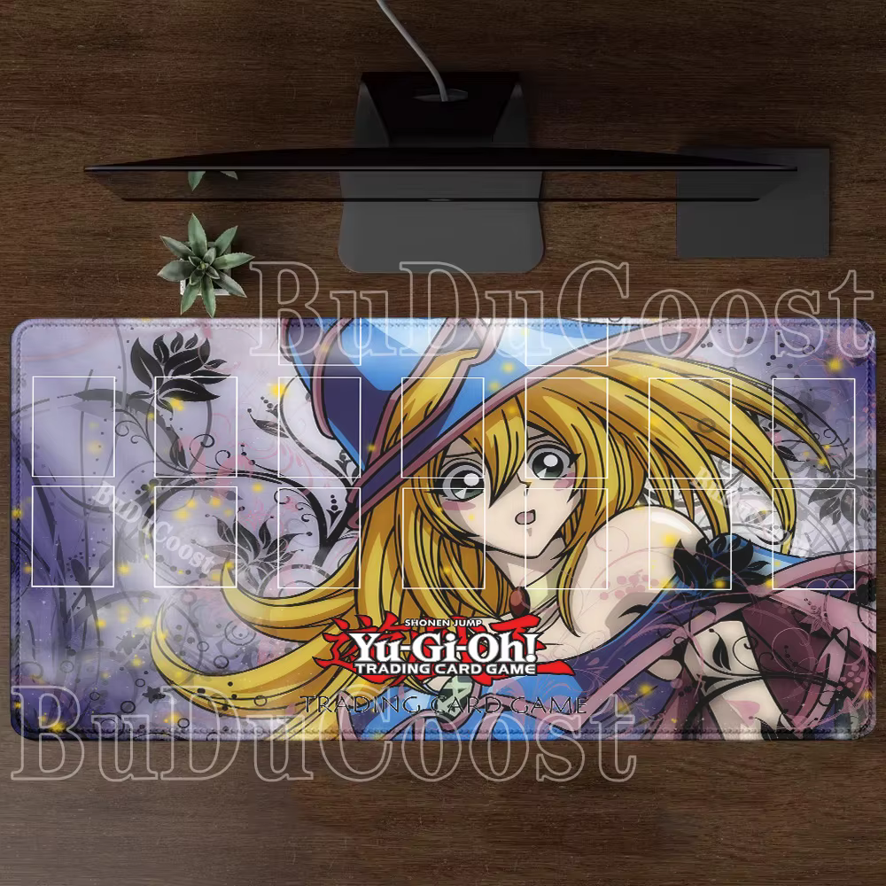 Yu-Gi-Oh! Tapis de jeu, tapis de souris, tapis de bureau pour cartes, 600x350mm, bord cousu, impress