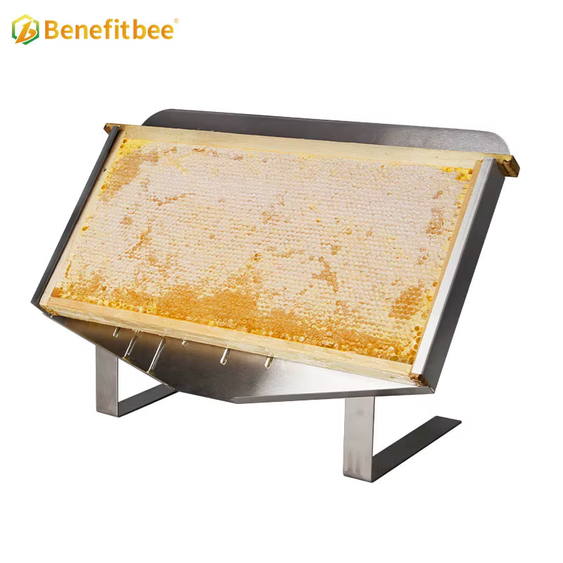 Panneau en nid d'abeille pour le débit de miel, pour usage domestique et professionnel, avec pot de 