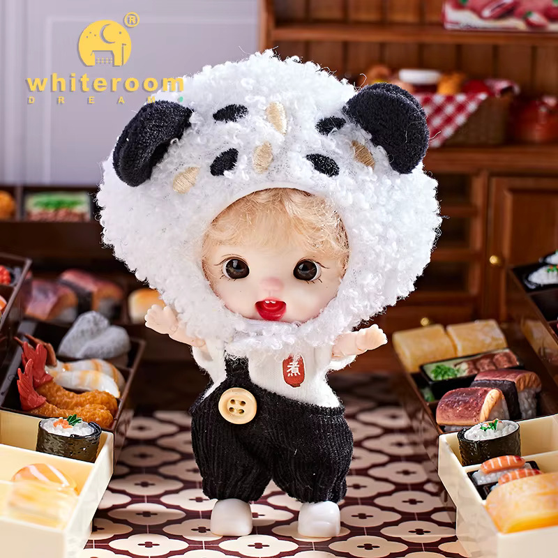 OB11 BJD poupée vêtements Mini poupée Chef Style Kanto cuisine série fruits légumes Styles mignon Ex