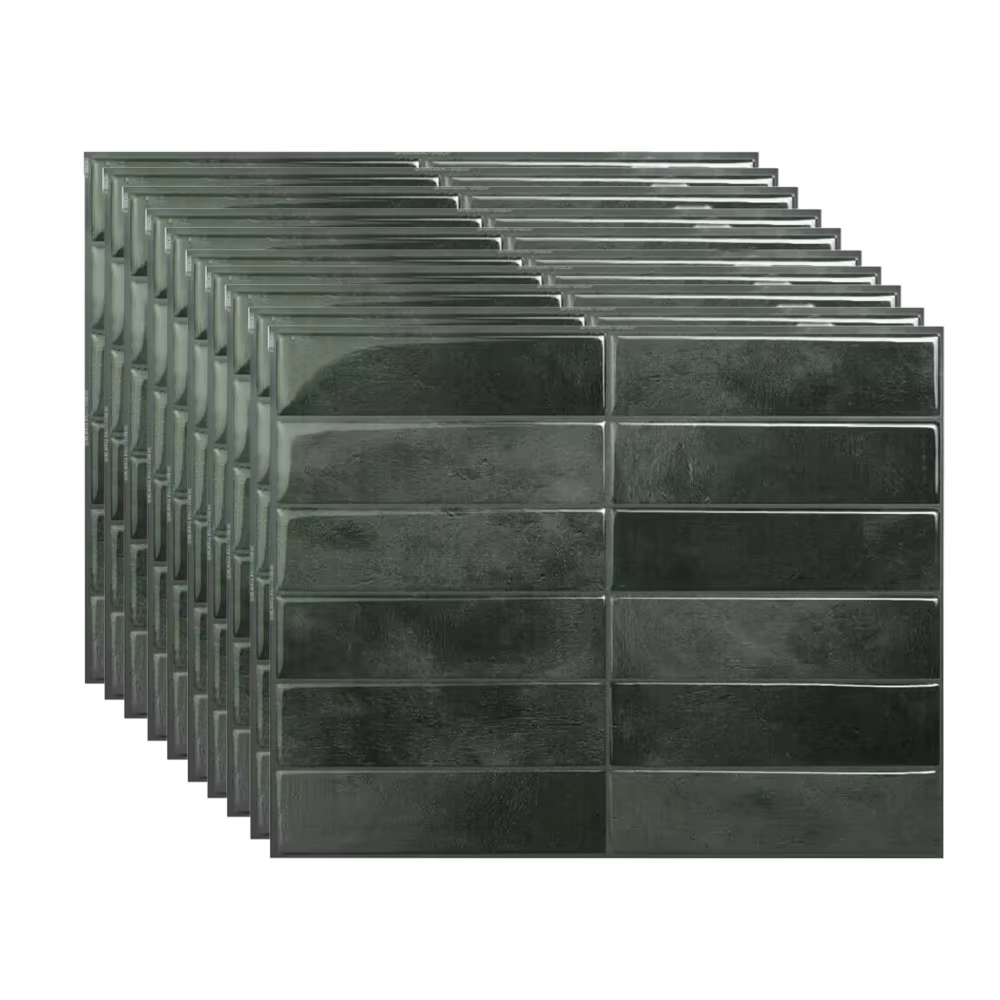 10 feuilles/20 feuilles de carrelage pour dosseret de cuisine, bâton auto-adhésif 3D sur carrelage d