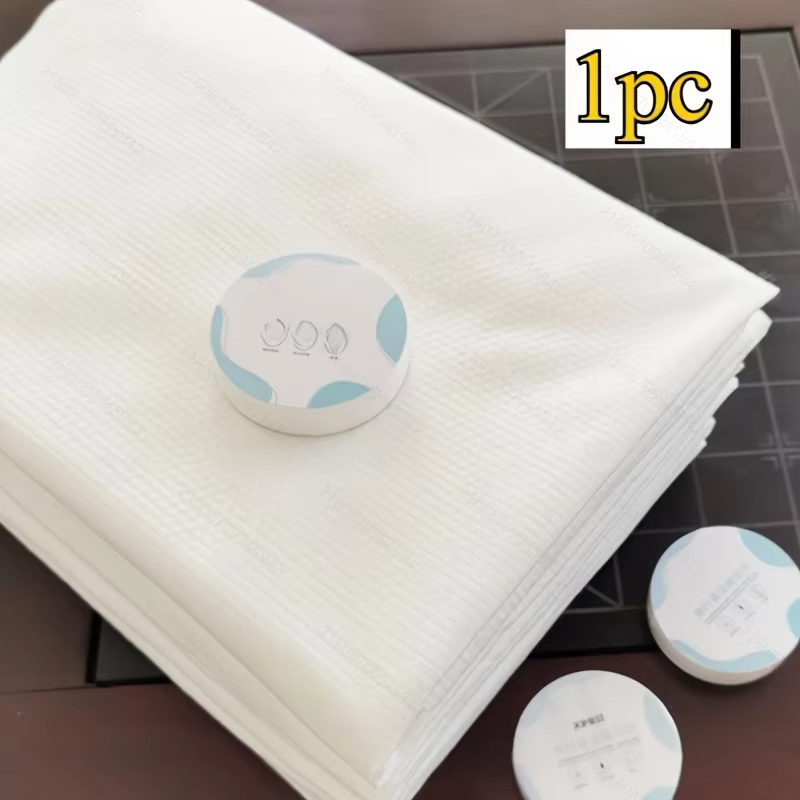1 serviette de plage blanche pure pour la plage, le bain, la piscine, la salle de sport, le yoga - S