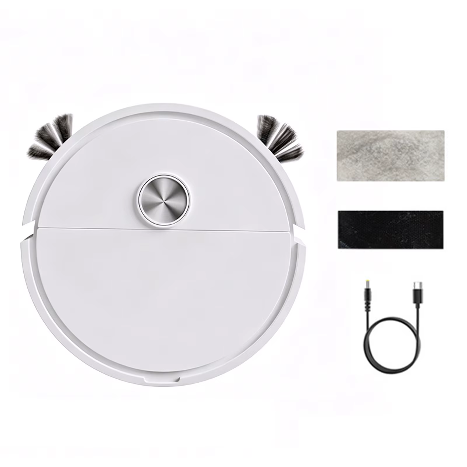 Robot aspirateur compact 3 en 1 pour voiture, machine de nettoyage intelligente avec évitement autom