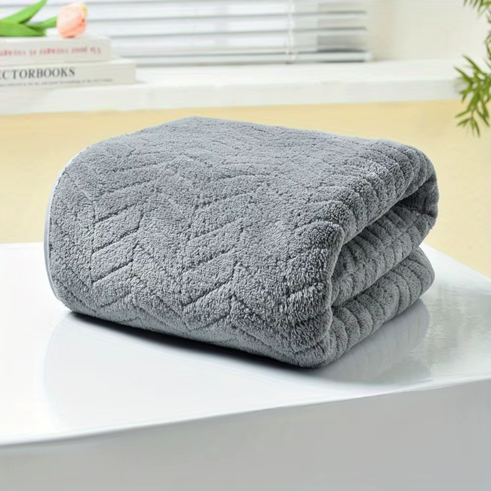 Grande serviette de bain épaisse, séchage rapide, ultra-douce et très absorbante pour adultes, idéal