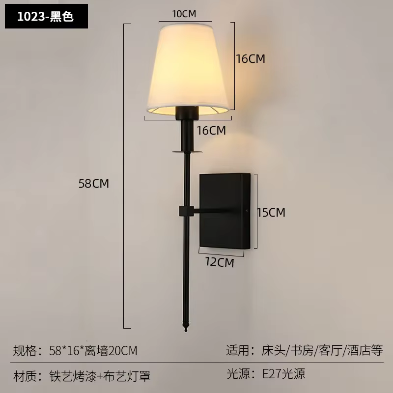 Applique murale Led américaine moderne pour décor salle de bain miroir lumière chambre couloir escal