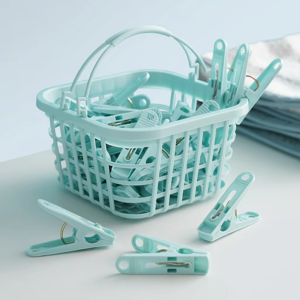 30 pinces à linge en plastique robustes, résistantes au vent, pour séchage extérieur des vêtements, 