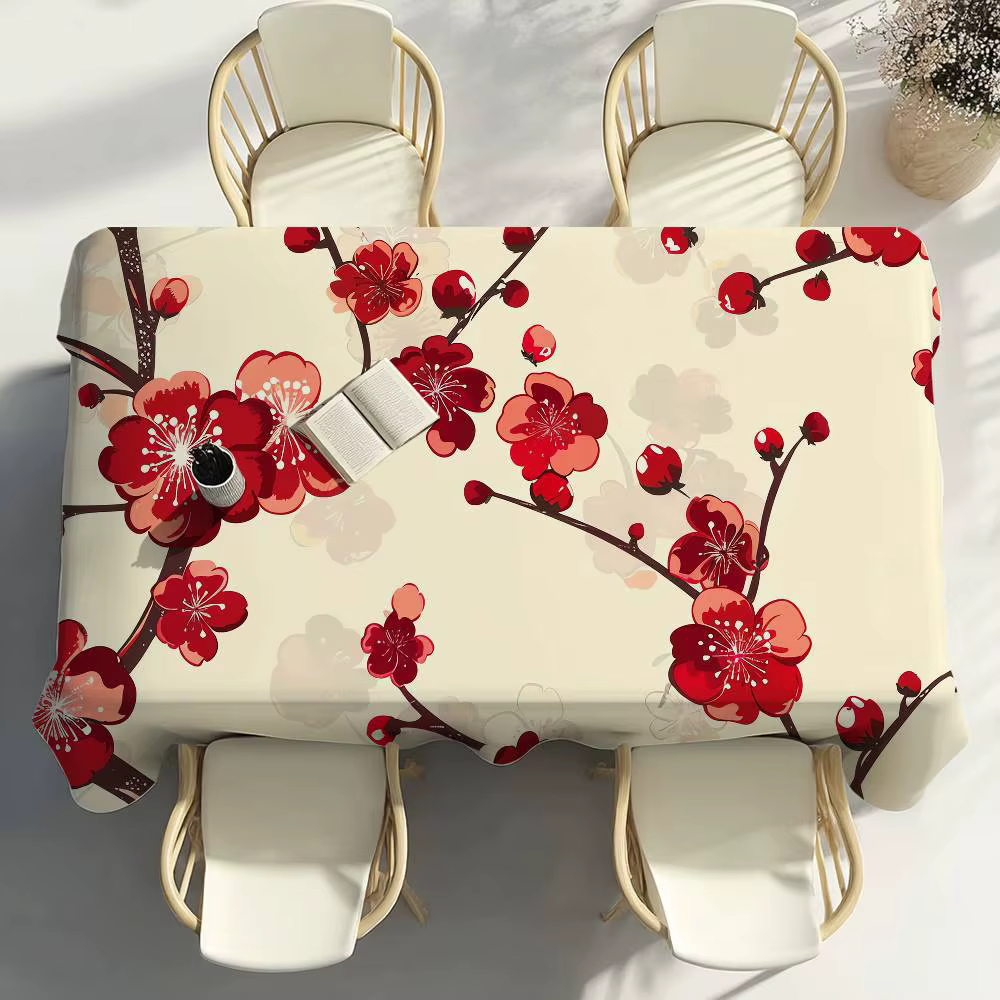Nappe de Table imperméable et anti-taches, décoration de fête, salle à manger, maison, cuisine, Pati