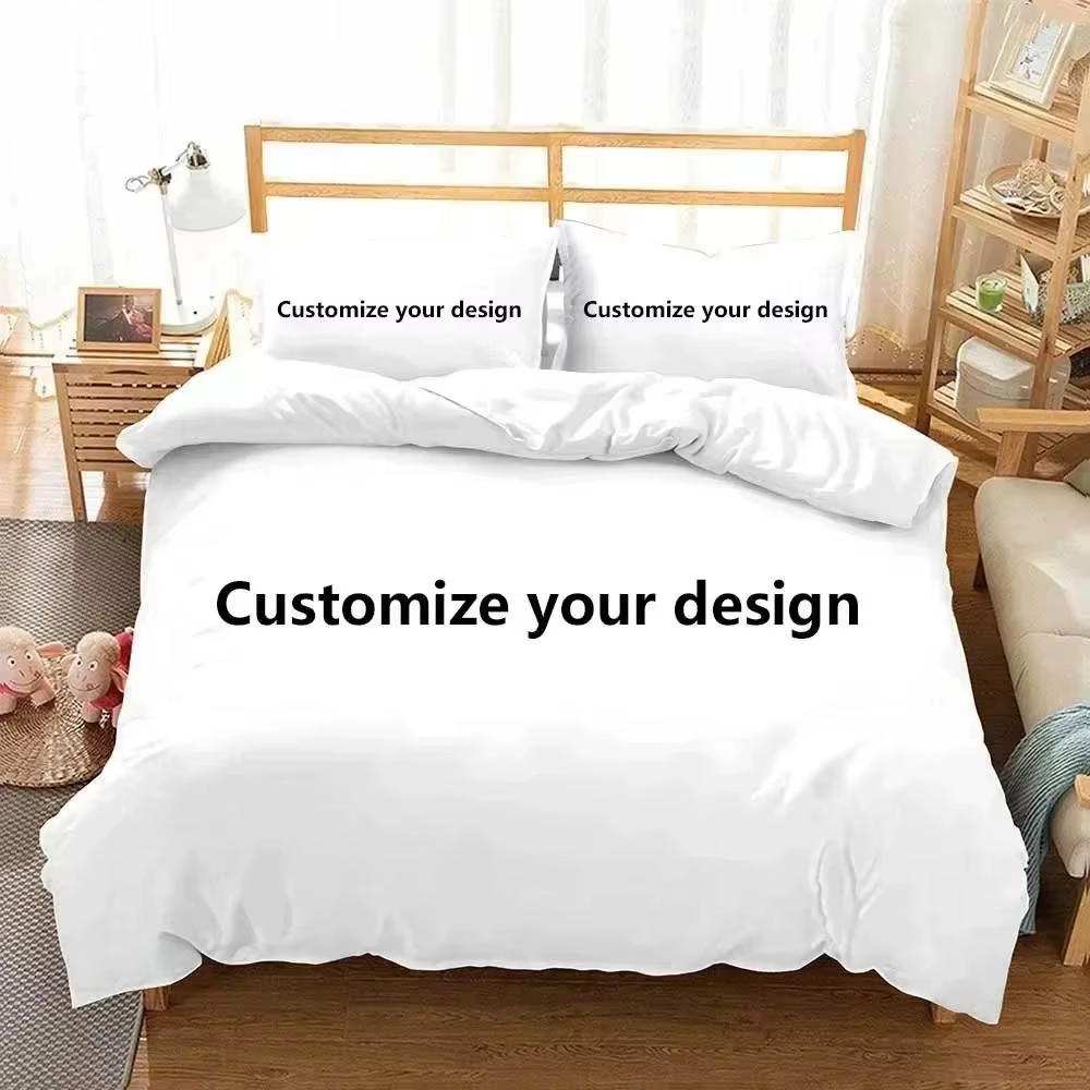 Housse de couette personnalisée, ensemble de literie personnalisé, différentes tailles, adapté pour 