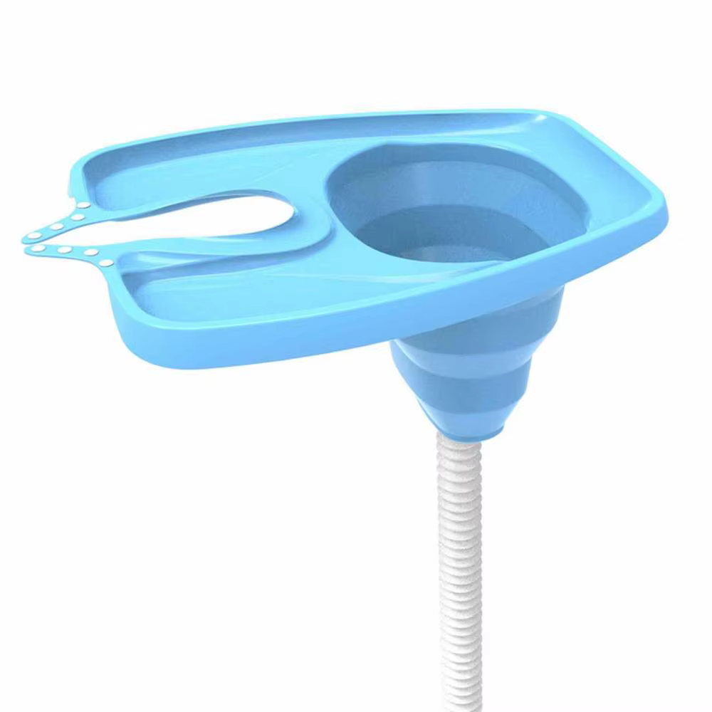 Bol de shampoing rétractable, plateau de lavage de cheveux Portable pour chevet et lit, bassin de sh