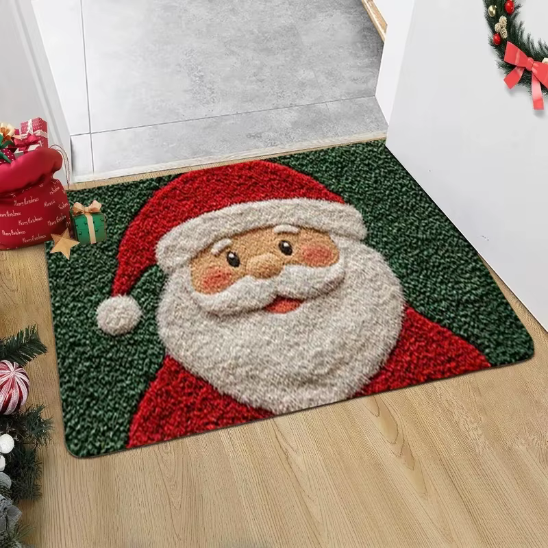 Tapis de noël joyeux noël, Festival du père noël, décorations extérieures, décorations de salon, nou