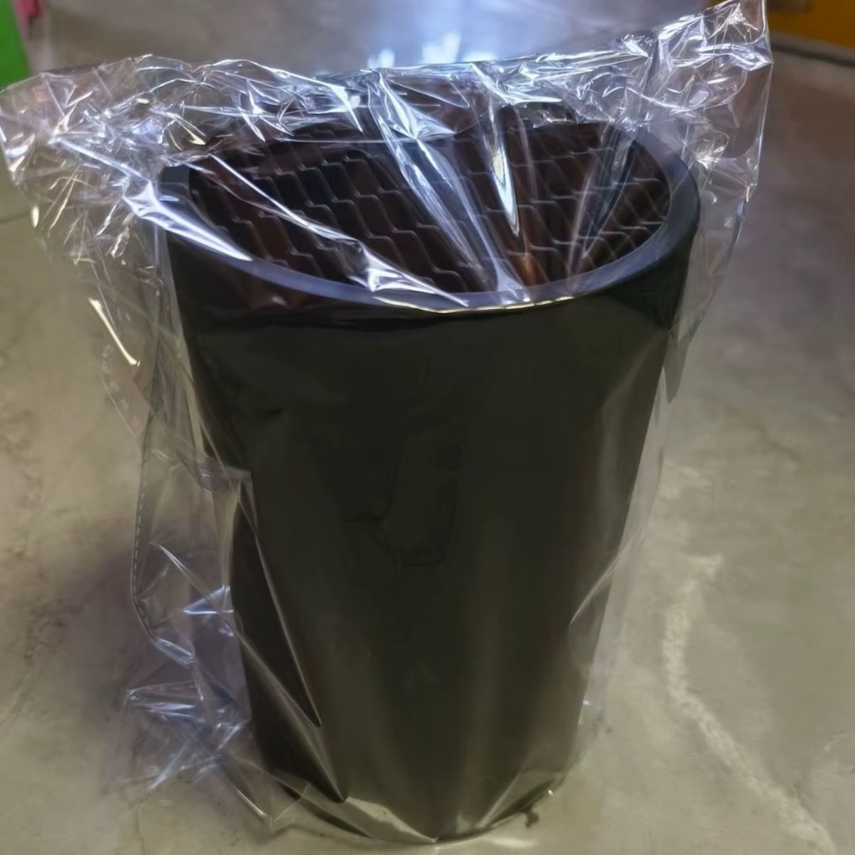 Support de couteau de cuisine en plastique noir, rangement inséré, couteau en céramique de Chef, cis