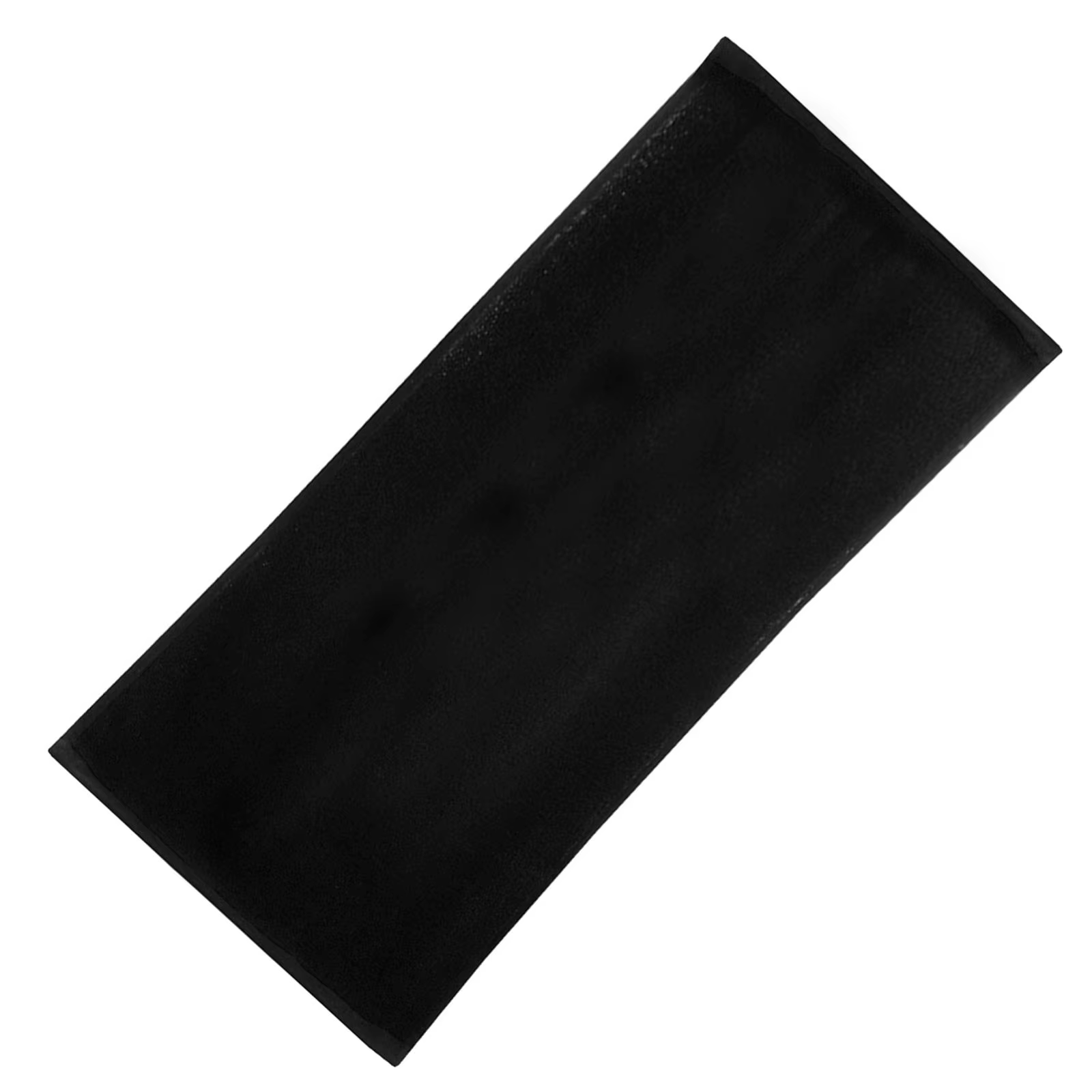 Serviette de toilette noire en coton, grande, de luxe, en pur coton, pour sécher les mains, le visag