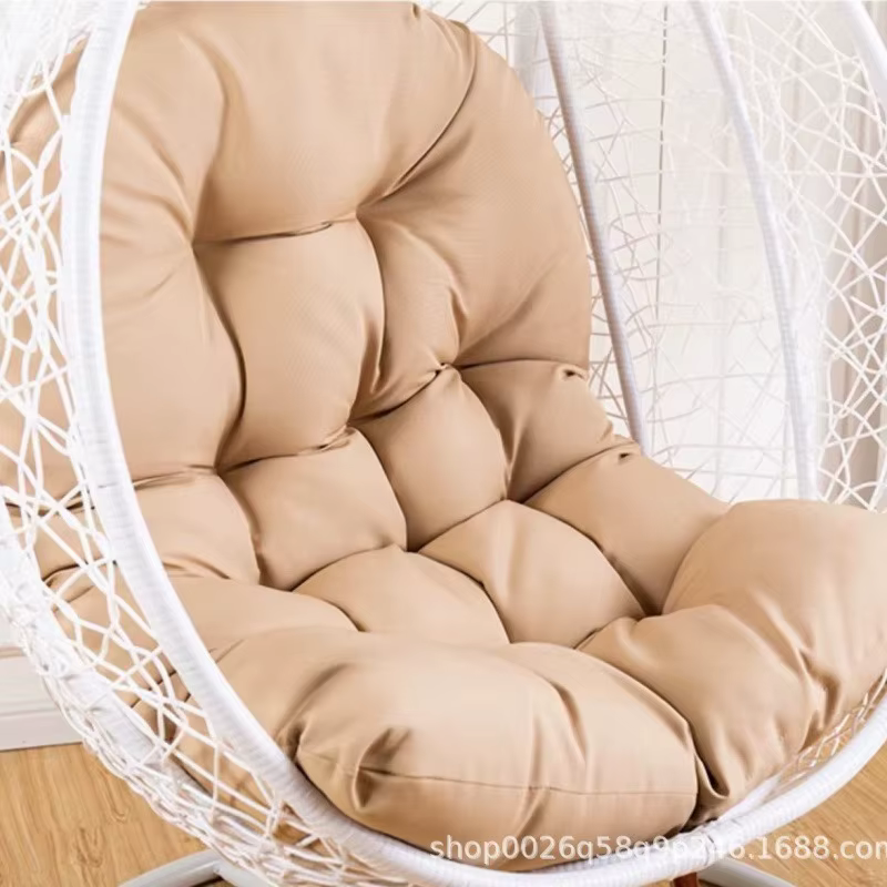 Coussin de chaise suspendue d'extérieur, coussin de siège de hamac détachable, coussin de dossier ép