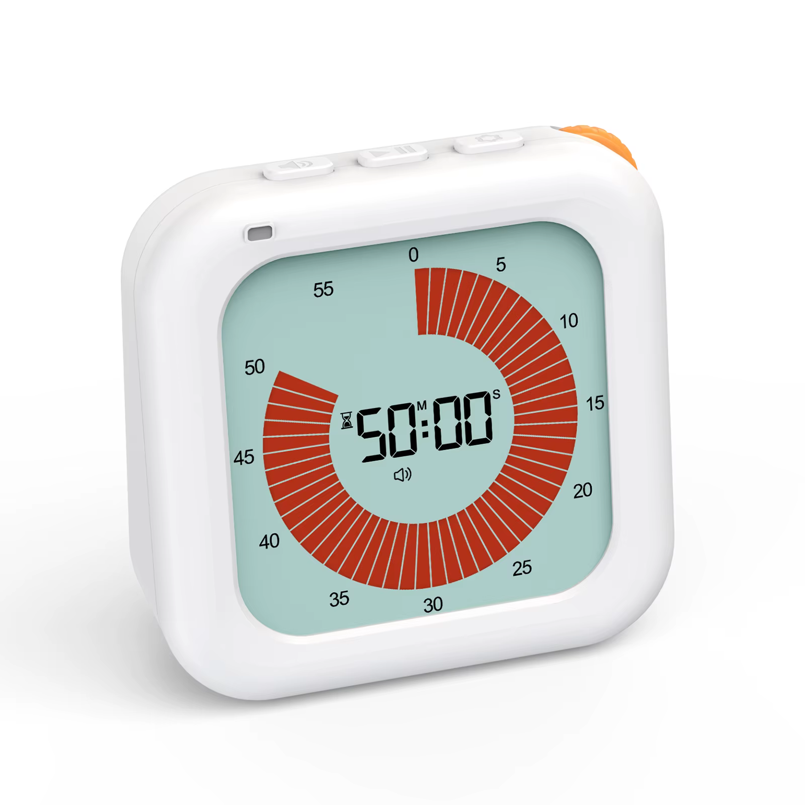 ORIA – minuterie visuelle numérique, compte à rebours, 60 minutes, silencieuse, pour salle de classe