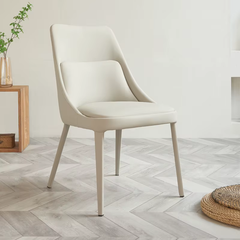 Chaise de salle à manger design pour adulte, élégante et minimaliste, pour salle d'attente, cuisine 