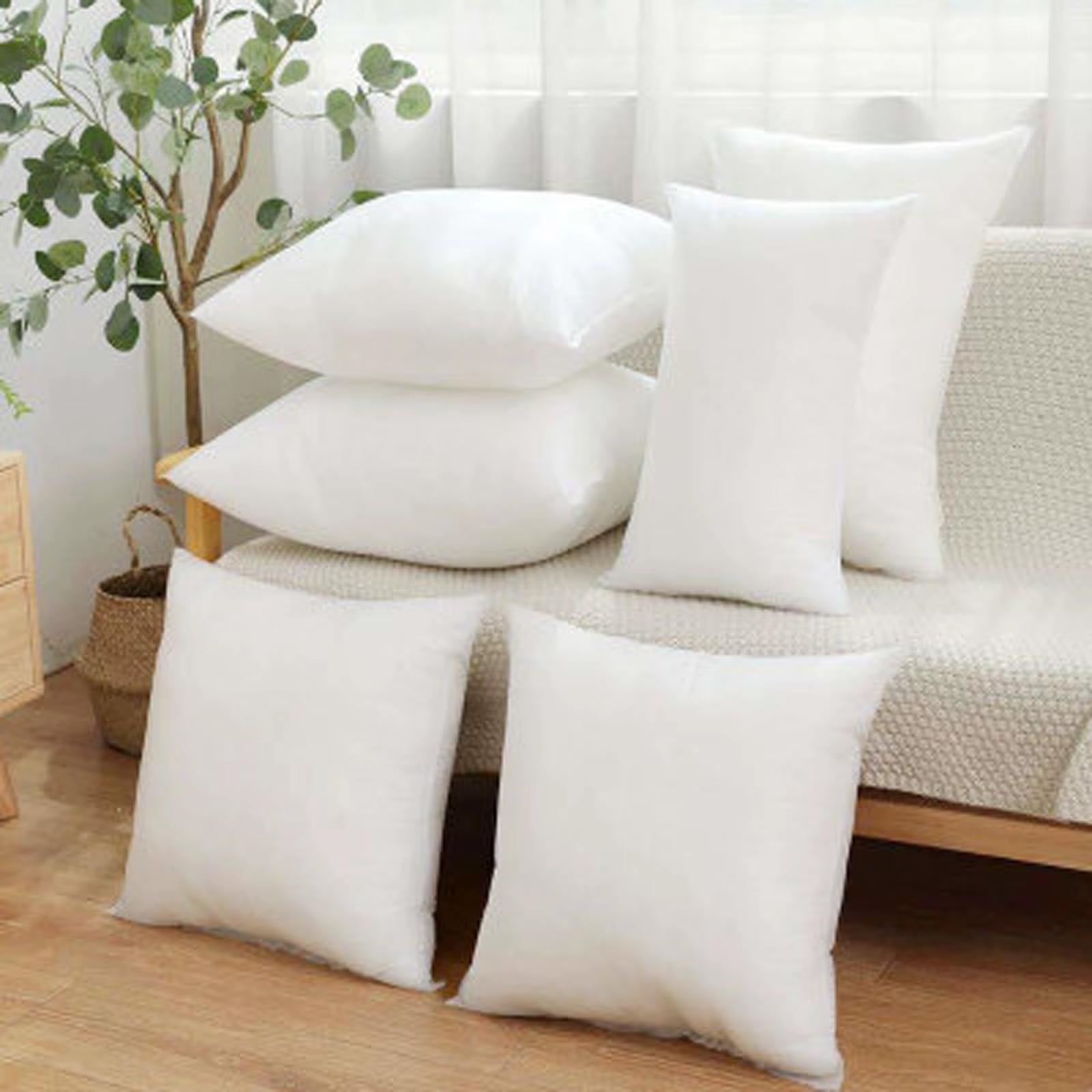 30x3 0/35x35/45x45cm solide pur coussin noyau oreiller intérieur PP coton remplissage soins de santé