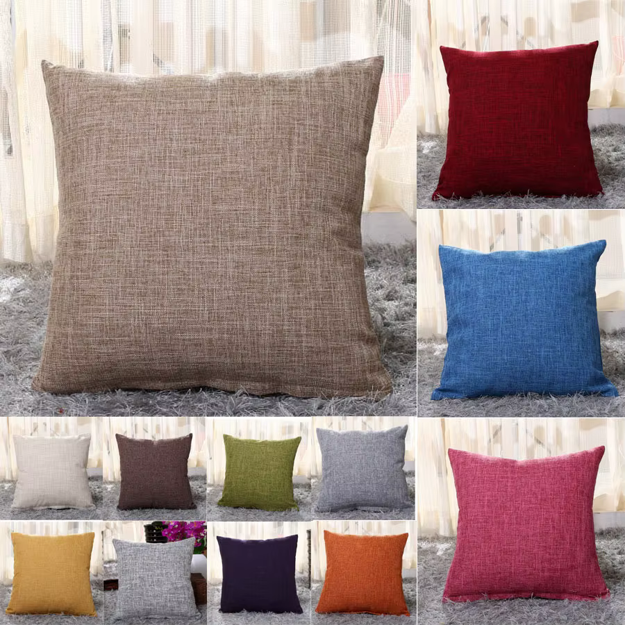 Taie d'oreiller décoration de la maison Salon housse de coussin 50X50