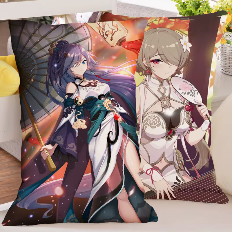 Juste de Coussin Rectangulaire Personnalisée