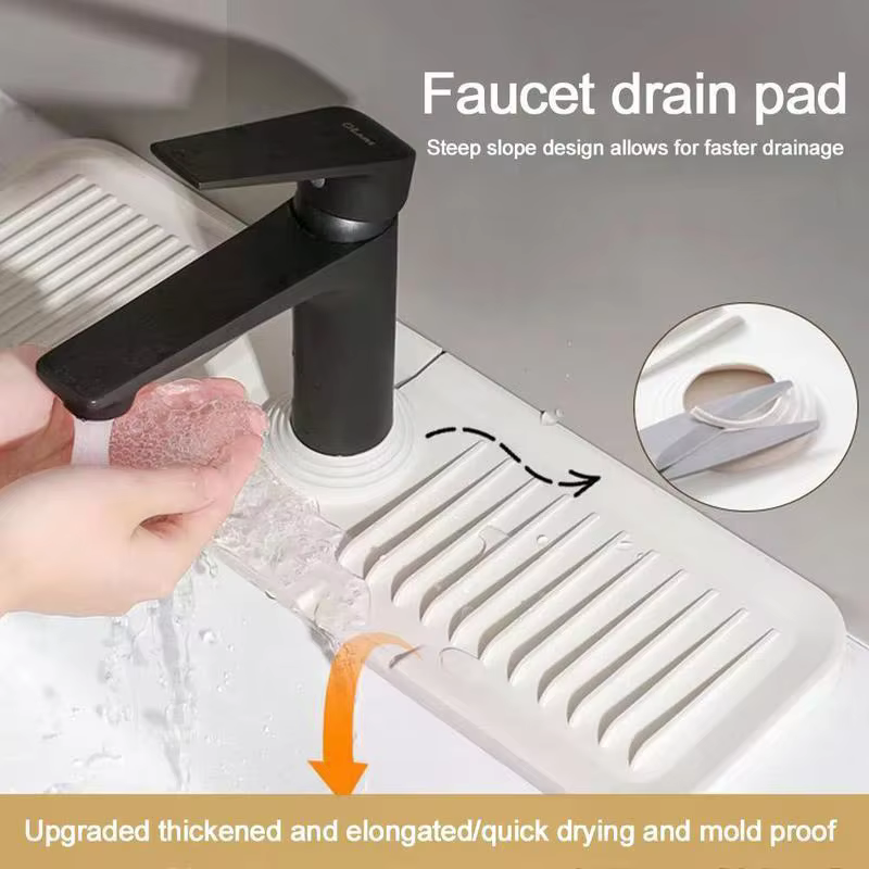 Tapis de drainage pour robinet d'eau