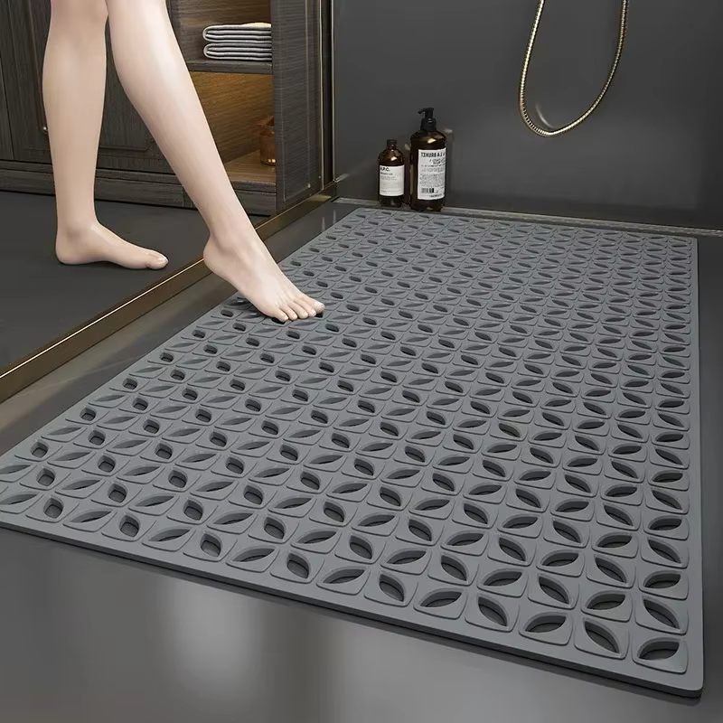 Tapis de sol de salle de bain en PVC antidérapant