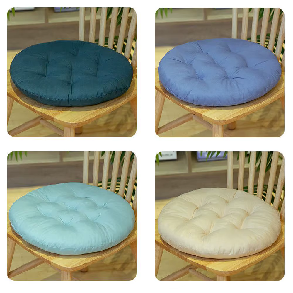 Coussin de chaise rond pour salle à manger à la maison