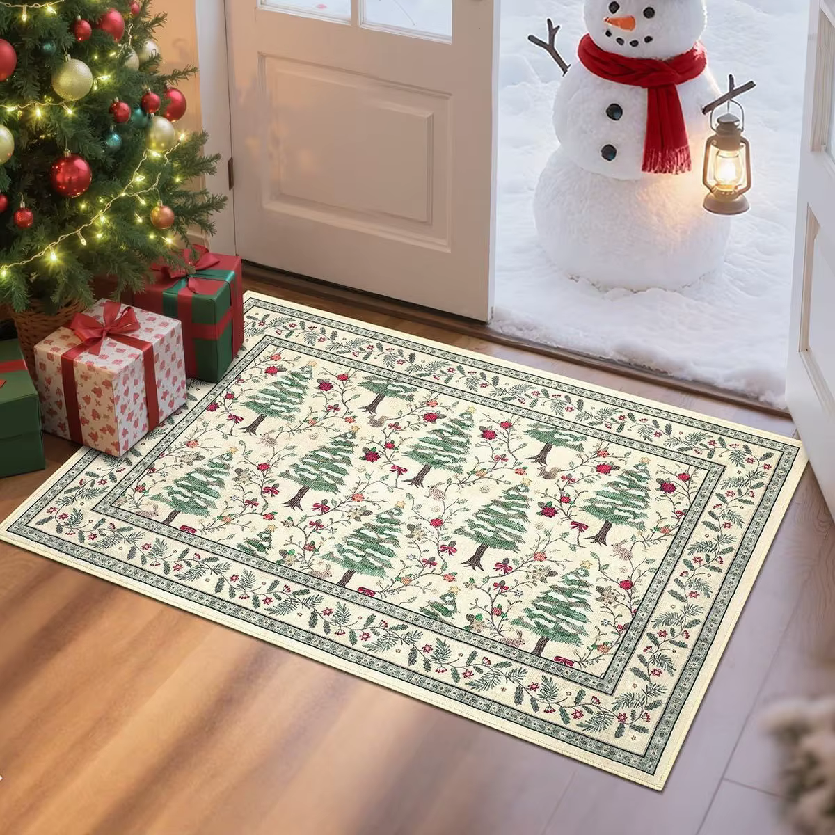 Tapis d'arbre de noël pour Anti-salissure