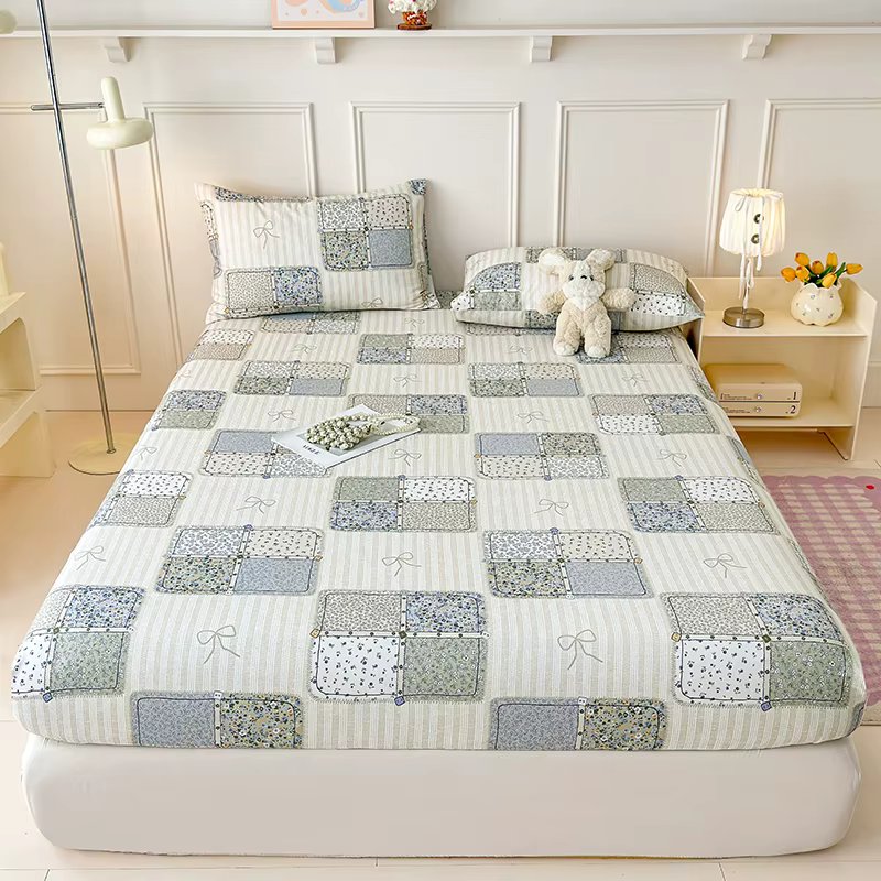 Drap-housse tendance en 100 % coton