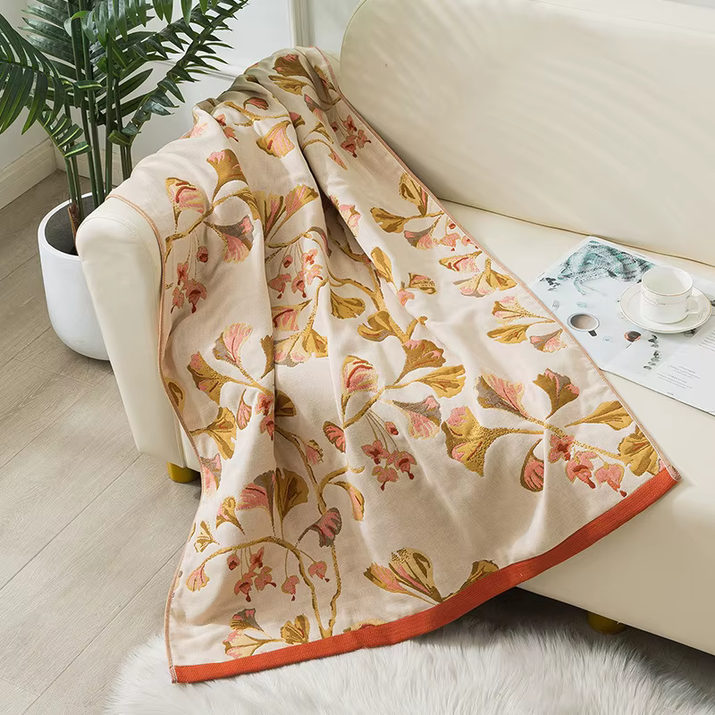 Grande Serviette de Bain en Gaze de Coton