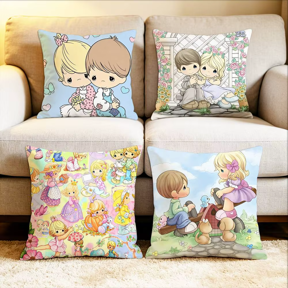 Housse de coussin carrée de différentes tailles