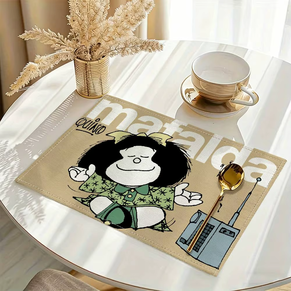 Set de table 1 pièce à imprimé dessin animé mignon