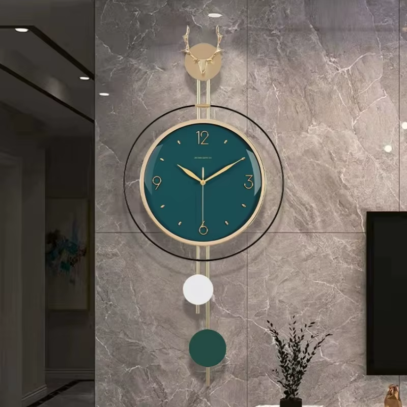 Horloges murales modernes d'angle