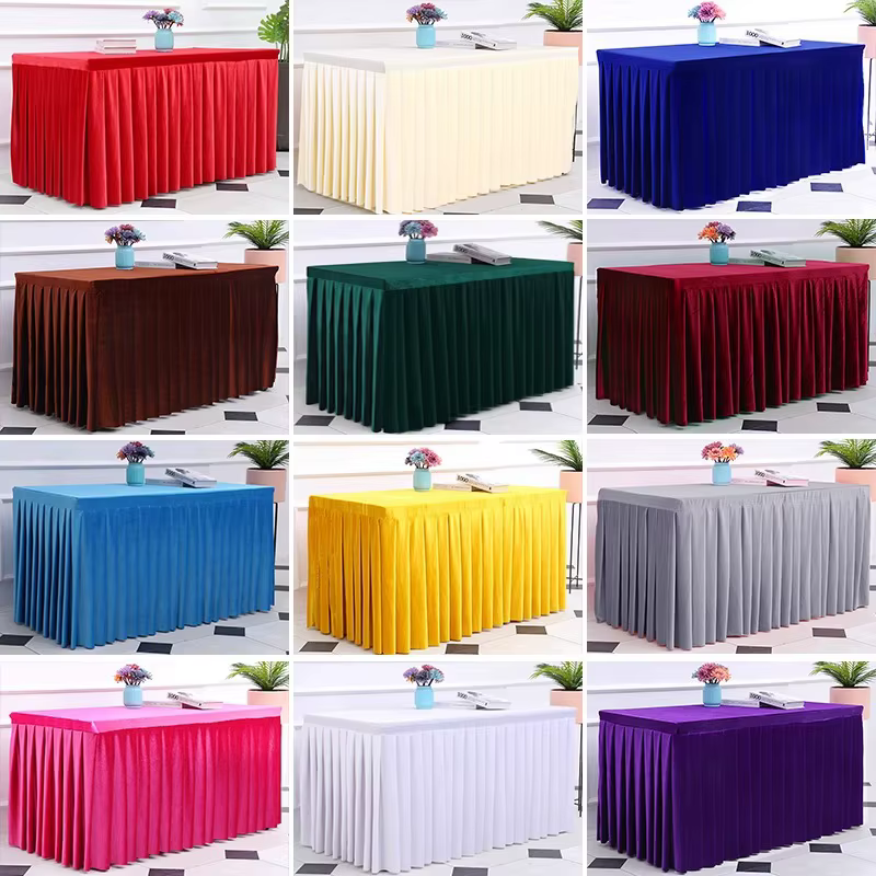 Nappe en velours épais pour mariage/banquet/restaurant
