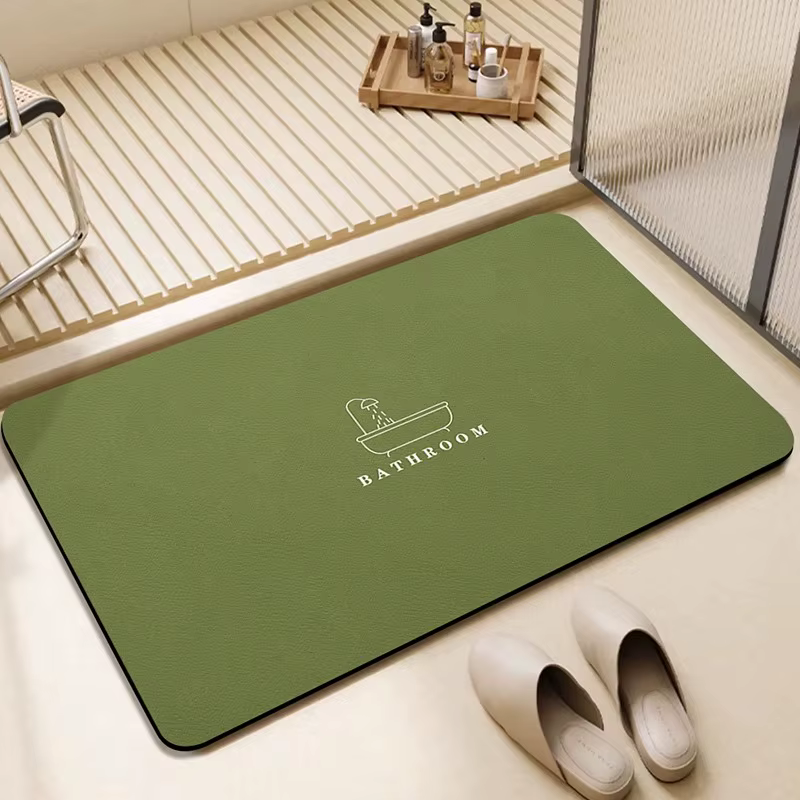 Tapis de sol absorbant pour salle de bain Simple