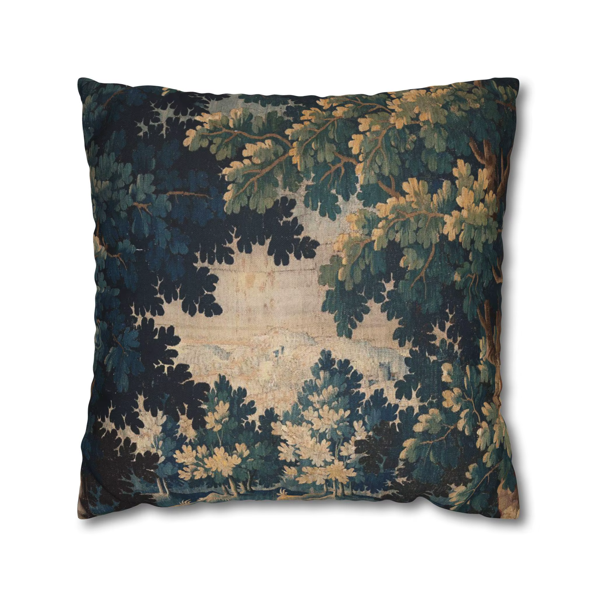 Coussin en tapisserie Aubusson