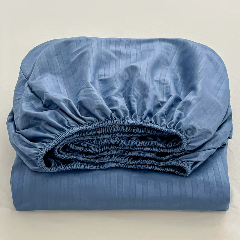 Drap-housse moderne gaufré avec bande élastique