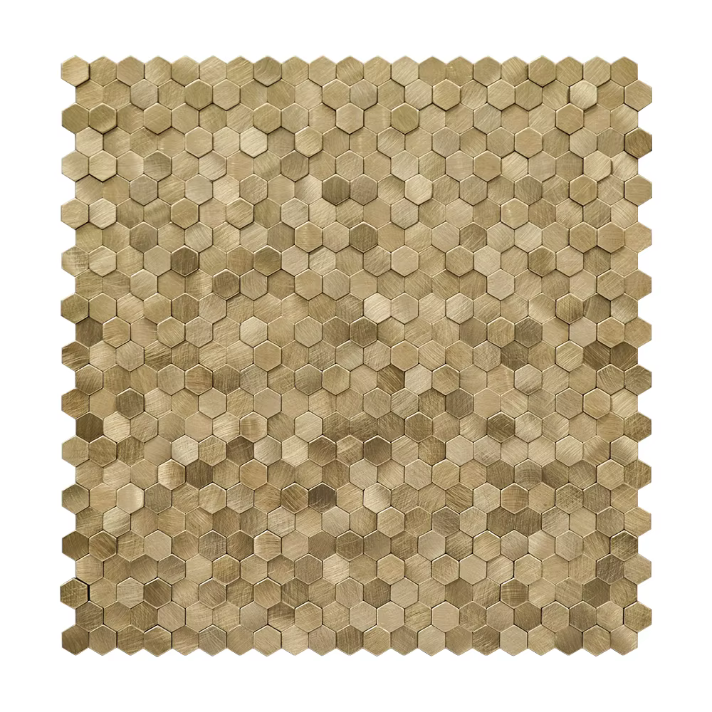 Tuiles hexagonales autocollantes pour crédence