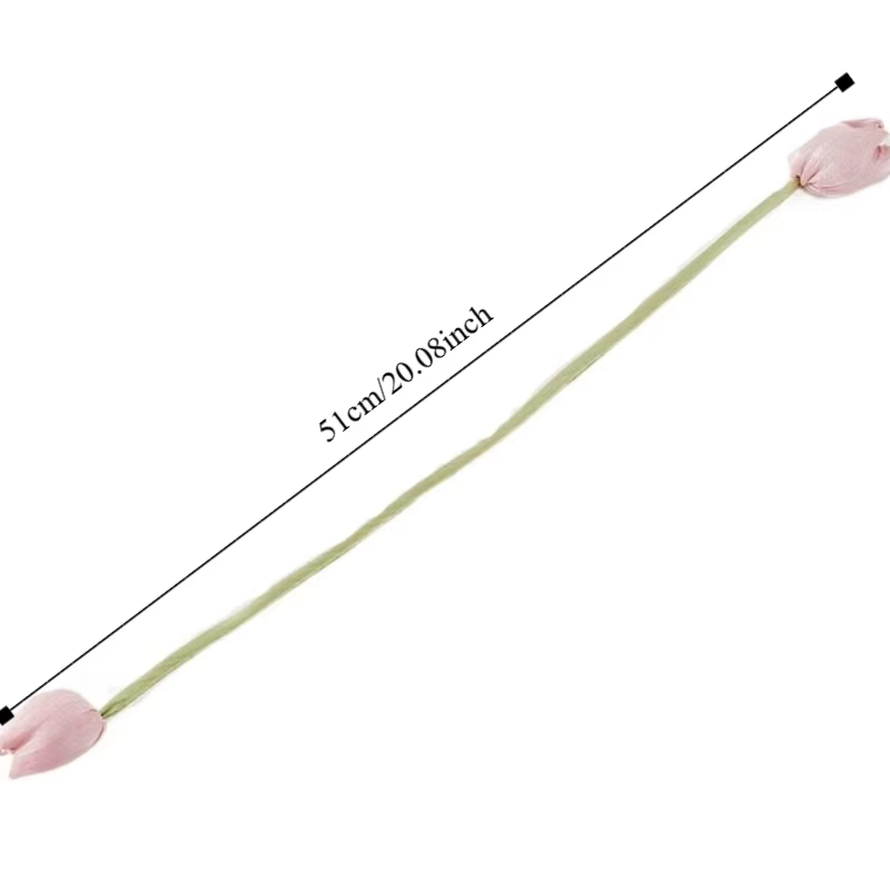 Attaches de rideau en forme de tulipe