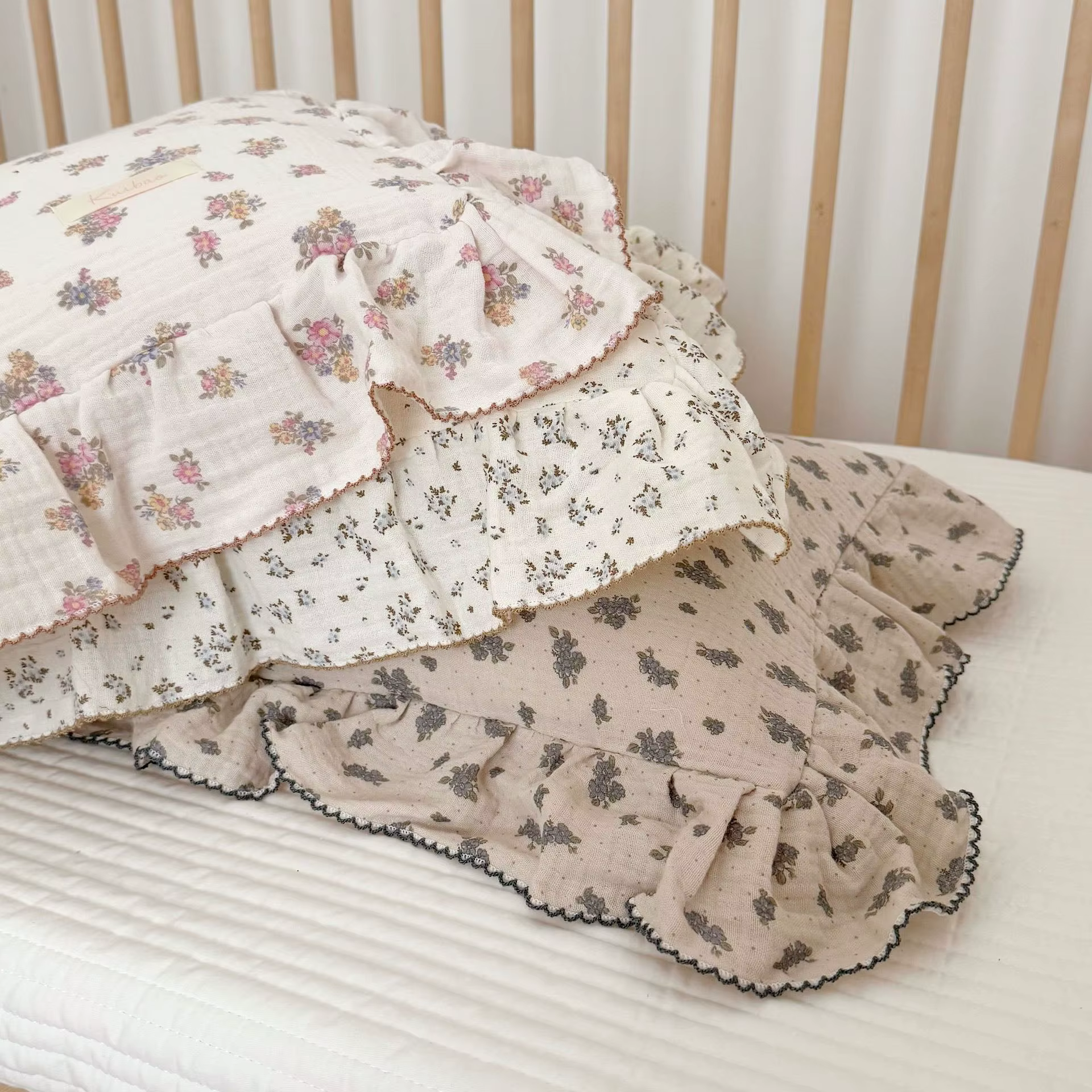 Housse de taie d'oreiller 100% coton