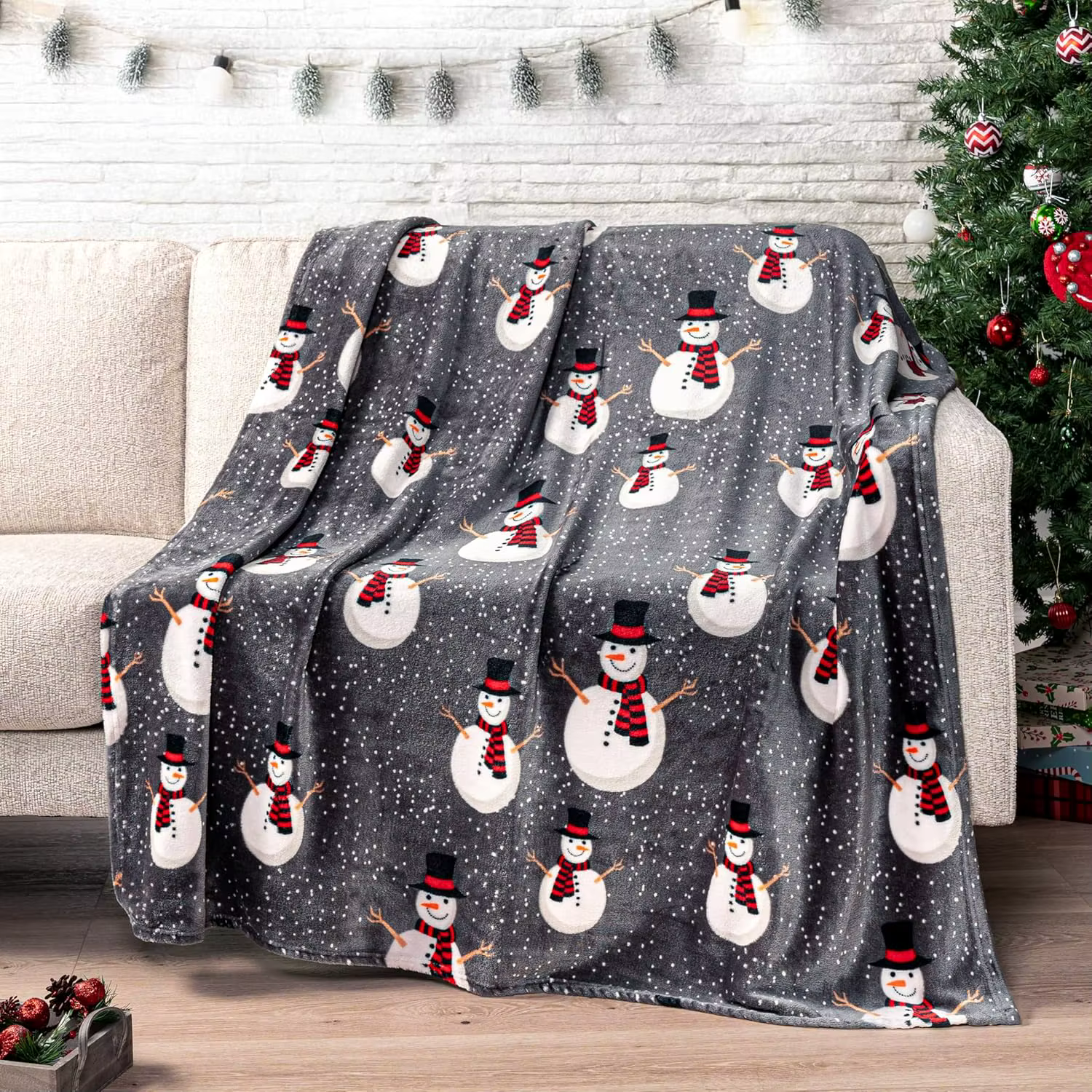 Couverture polaire Ultra douce pour canapé et lit