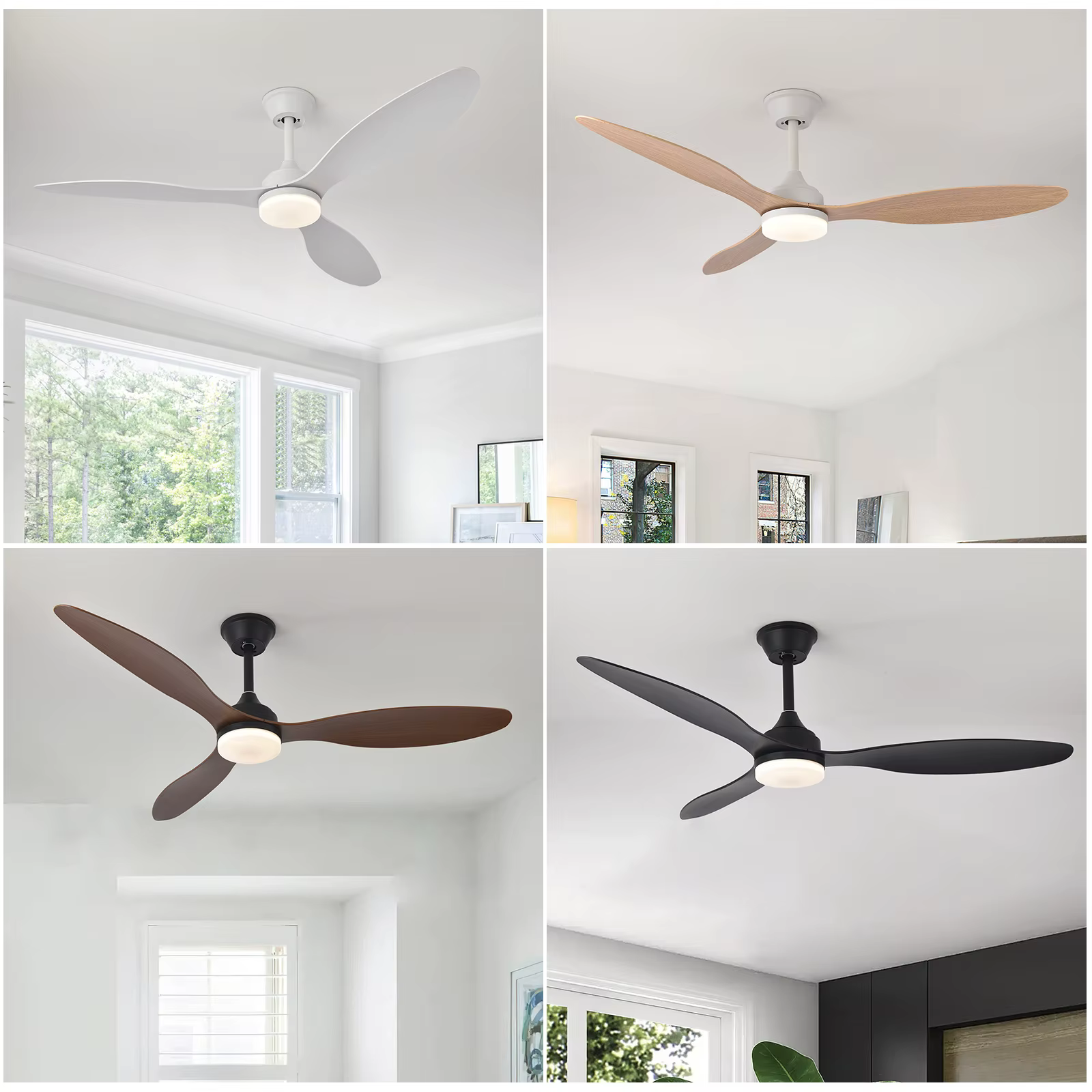 Ventilateur de plafond avec lumière