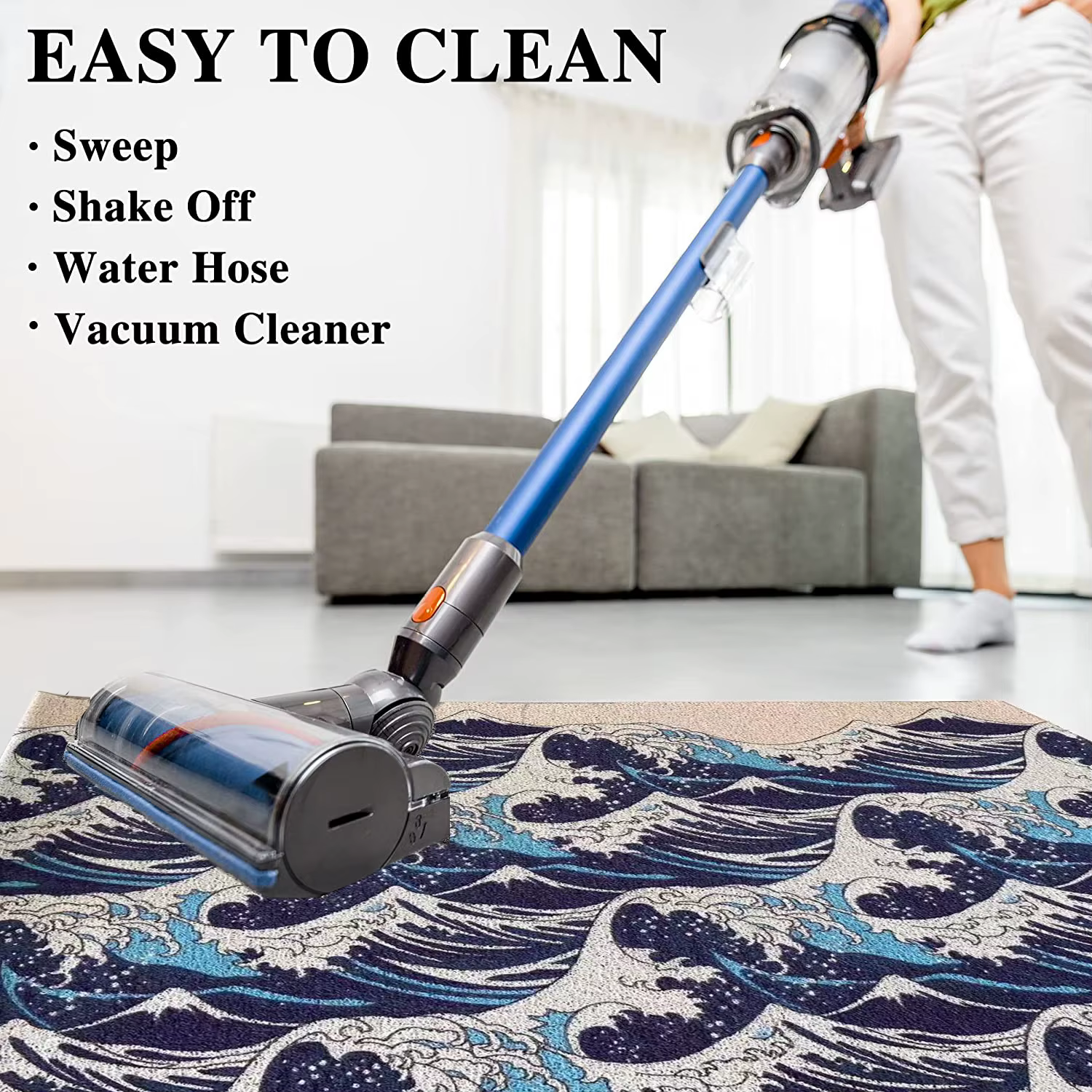 Tapis lavable en caoutchouc