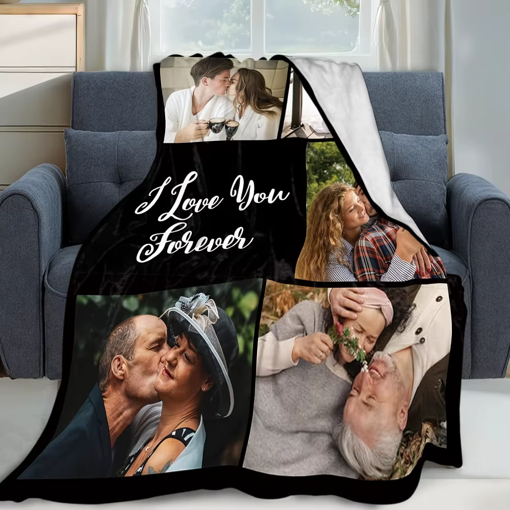 Couverture personnalisée avec photos