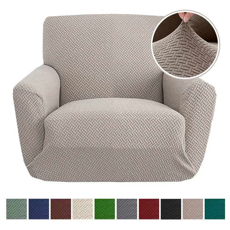 Housse de canapé pour fauteuil en Polyester Jacquard