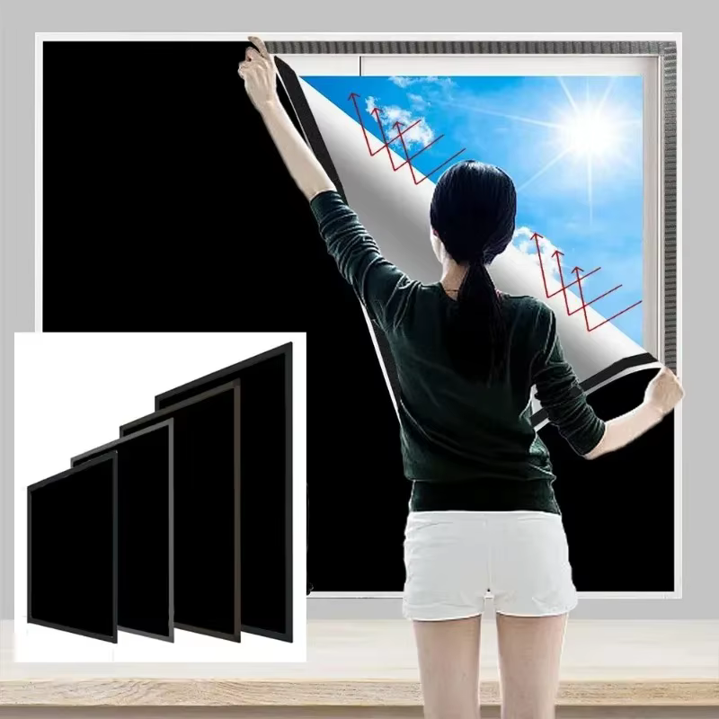 Rideaux courts occultants pratiques sans perçage