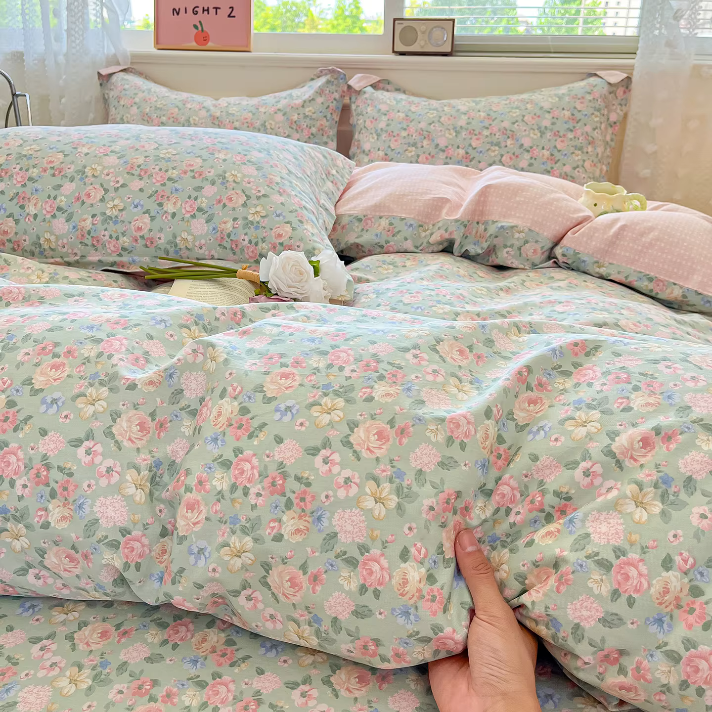 Housse de couette 100% coton